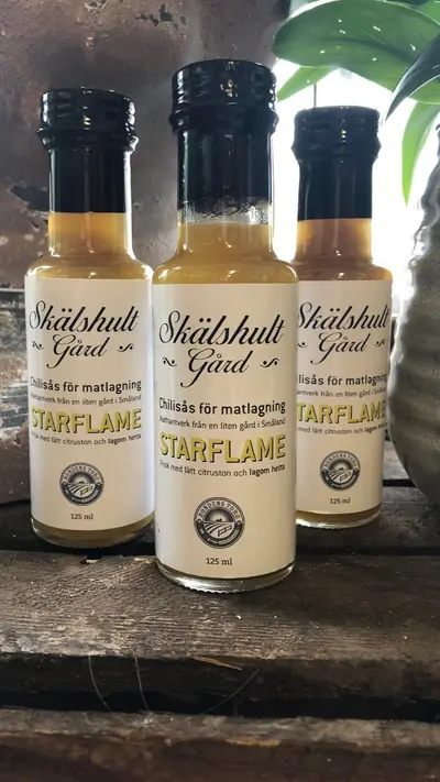 "Starflame" från Skälshults Gård i djupaste Småland.