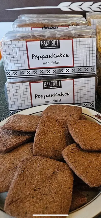 Bakeriets Dinkelpepparkakor.